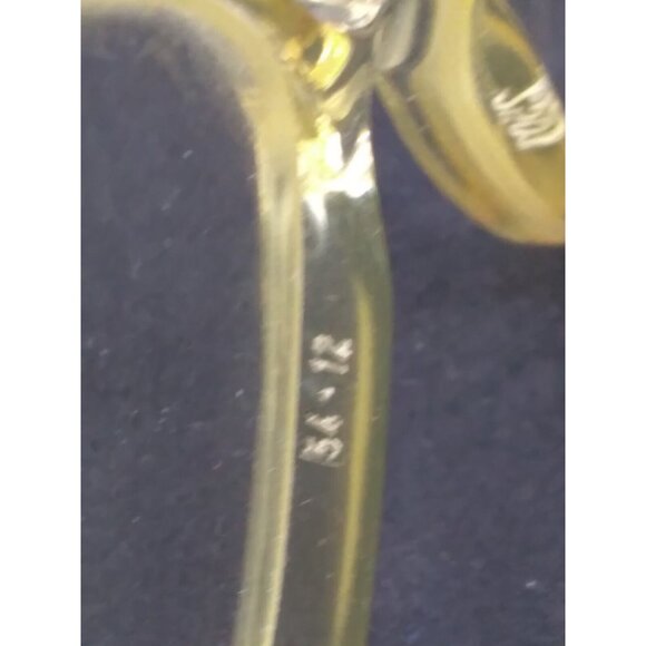 Vtg. German Retro OWP Beautiful Eyes Marine 2501/410 54 +12 eyeglass Frames READ - Picture 8 of 15